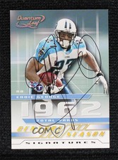 2001 Quantum Leaf Century Season Signatures Eddie George #CS-54 Auto