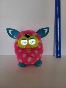 Hasbro Furby Boom Polka Dot Pink And White 2012 Interactive Toy Tested & Working - Picture 1 of 13