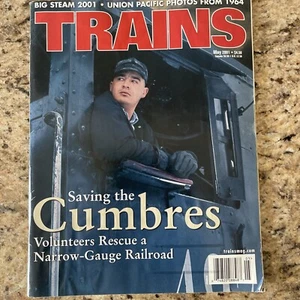 2001 May Trains Magazine Crawford Notch Comeback In Play - Imagen 1 de 2