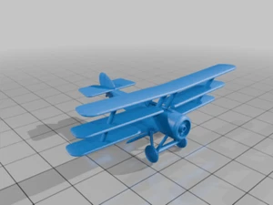 Triplano Sopwith británico de resina escala N/1:144 - Imagen 1 de 1