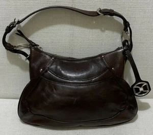 DKNY - Brown Leather Hobo - Picture 1 of 10