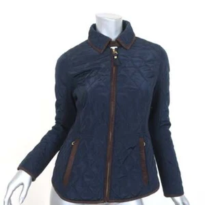 Joules Marchesa Quilted Jacket Marine Navy Size US 6 - Picture 1 of 10