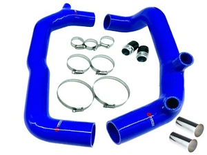 For BMW N54 E90 E92 135 335 535 Z4 E82, 2" inch Silicone Inlets Intake  (BLUE) - Picture 1 of 21