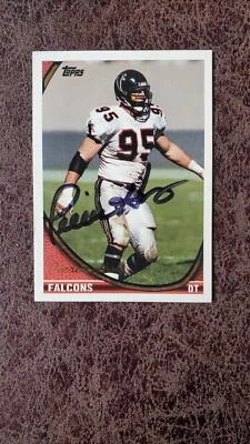 1994 Topps Pierce Holt #109 - Atlanta Falcons - AUTOGRAPHED! - Image 1 of 2