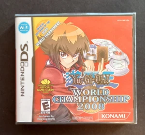Yu-Gi-Oh World Championship 2008 (Nintendo DS, 2007) RARE Y-FOLD FACTORY SEALED - Picture 1 of 5