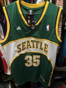 adidas NBA Hardwood Classic 2007-2008 Trikot #35 Kevin Durant Seattle Überschall - Bild 1 von 4