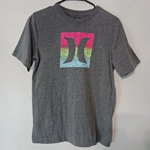 Camisa Hurley Niños 18/20 Arco Iris Gráfico Manga Corta Cuello Redondo - Imagen 1 de 10