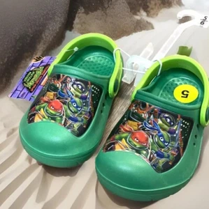 Teenage Mutant Ninja Turtles Kids Clogs Size 5 (1-5 Years) Boys Girls Shoes - Picture 1 of 8