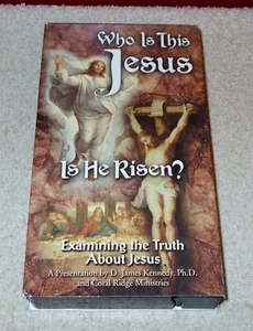 2001 WHO IS THIS JESUS IS HE RISEN VHS Coral Ridge Ministries D James Kennedy - Picture 1 of 3
