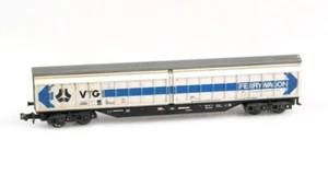 ROCO Spur N 02367A Schiebewandwagen Ferrywagon, VTG, Epoche IV, lesen! - Picture 1 of 3