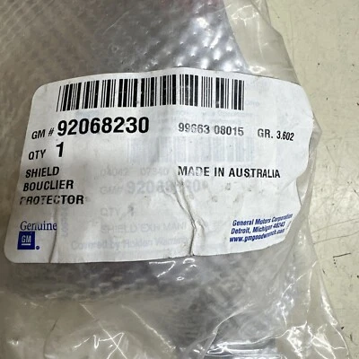 GM 92068230 Exhaust Manifold Upper Heat Shield, Outer 2008-09 Pontiac G8 NOS - Image 1 of 4