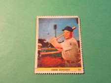 1949 EUREKA BASEBALL SPORTSTAMPS HANK EDWARDS #56 CHICAGO CUBS