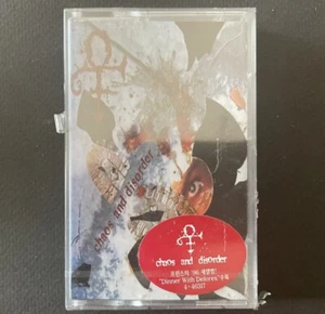 PRINCE-CHAOS AND DISORDER 1996 WEA KOREA FIRST PRESS CASSETTES SEALED - Picture 1 of 3