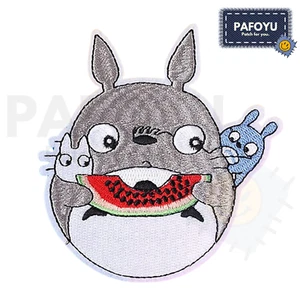 Mein Nachbar Totoro Patch - Studio Ghibli Anime Bügelbild Aufnäher Flicken - Picture 1 of 2