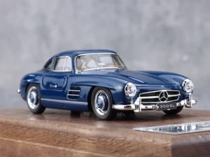 ED MY64 1:64 Azul 1954 AMG 300SL W198 Clásico Modelo Deportivo Diecast Resina Coche - Imagen 1 de 9