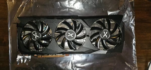 XFX SPEEDSTER SWFT Radeon RX 6700 XT 12GB GDDR6 Graphics Card Needs Repasted - Afbeelding 1 van 11