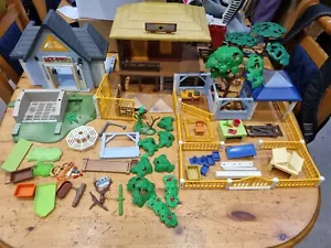 Playmobil Oambati Wildlife Station, Vet Clinic + Animals + more, all part sets - Picture 1 of 24