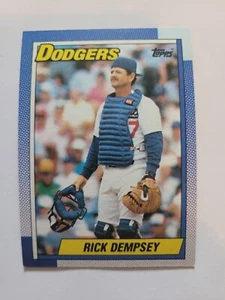 1990 TOPPS RICK DEMPSEY #736 NM - Picture 1 of 1