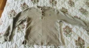 Polo Ralph Lauren Boys Gray Long Sleeve Medium - Picture 1 of 3