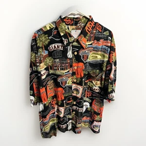 Reyn Spooner Hawaiian Button Up Giants Original Merchandise Größe XL - Bild 1 von 6