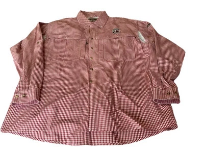 Drake Mens South Carolina Gamecocks Button Down Shirt Size XL Vented - Image 1 of 4