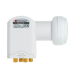RED OPTICUM Quad LNB 4 participantes 0,1 dB protección contra la intemperie Full HDTV 4K 3D 4 velocidades LNC - Imagen 1 de 7
