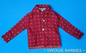 RARE Vintage Ideal Tammy Doll Dad Ted Red Shirt MINTY ~ 1960's - Picture 1 of 4