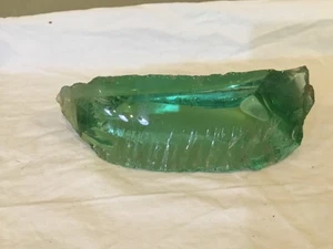 Glas Felsenschlacke schön klar grün Deko Landschaftsbau Aquarium - Bild 1 von 5