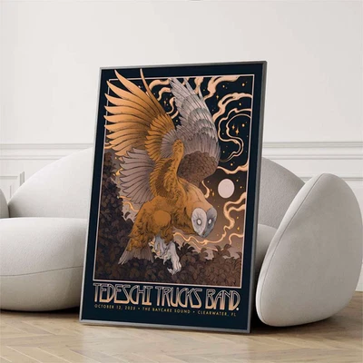 Tedeschi Trucks Band Clearwater Florida October 12 2025 Venue Poster