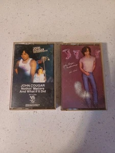 John Cougar Mellencamp cassette lot 2 - Picture 1 of 10