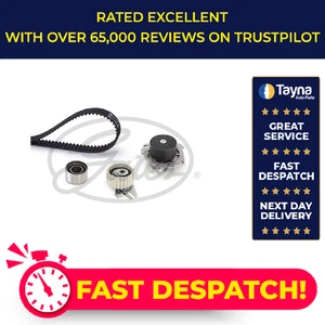 Timing Belt & Water Pump Kit fits FIAT MAREA 185 2.0 00 to 02 185A8.000 Set New - Picture 1 of 8