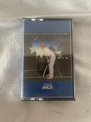 ELTON JOHN'S GREATEST HITS VOLUME II ~ Cassette Tape K7 * Sealed * Rare Vintage - Image 1 of 2