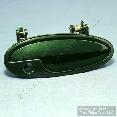 Manija de puerta exterior delantera derecha verde GM OEM Foto 1 de 4