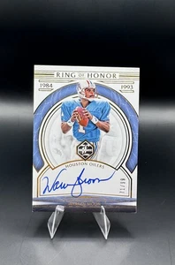 Panini Limited 2020 - Anillo de honor Warren Moon con tarjeta automática/99 engrasadores (AU)   - Imagen 1 de 3