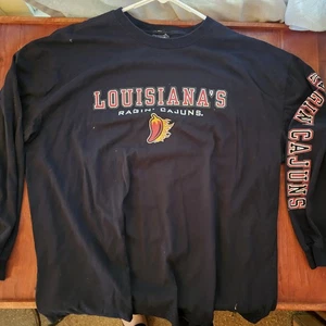University Of Louisiana Ragin Cajuns NCAA College Longsleeve XXL 2XL - Bild 1 von 4