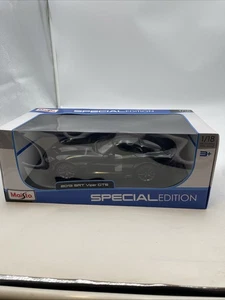 Maisto 1/18 2013 SRT Viper GTS Black Special Edition #31128 New In Box - Picture 1 of 10