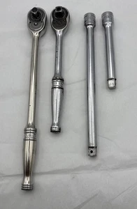 Snap-On 3/8" Drive Ratchet & Extension Lot FL720A,F713,FX8 & FX4 - Foto 1 di 24
