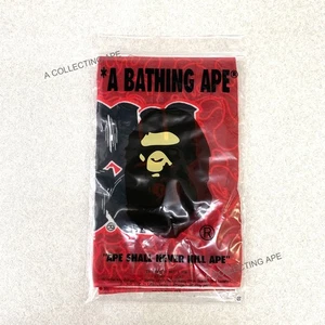 BAPE A Bathing Ape 30 aniversario Toalla Imabari Roja Negra Miembros Novedad Japón - Imagen 1 de 7