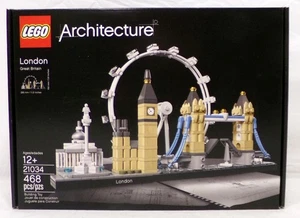 2017 LEGO Architecture 21034 London 468 Stück nicht mehr im Handel erhältlich Set neu versiegelt - Bild 1 von 6