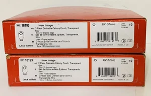 2 Kartons Hollister #18193 Entleerbarer Beutel mit Filter, 2-1/4" 2BX/10EA Ablaufdatum 2029/06 - Bild 1 von 7