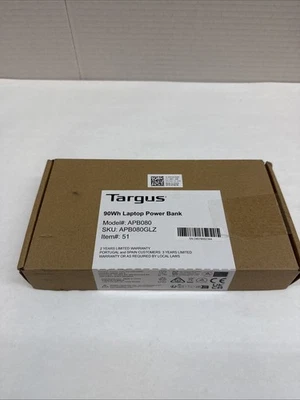 Targus 90Wh 5000mAh 18V Portátil USB-C Banco de Alimentación Portátil - Modelo: APB080 Foto 1 de 2