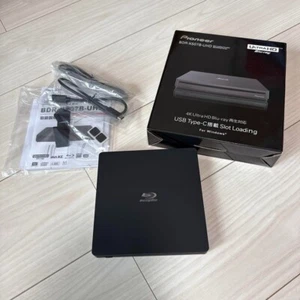 Pioneer Portable Bd Drive For Windows BDR-XS07B-U USB3.0 Japan - Picture 1 of 2