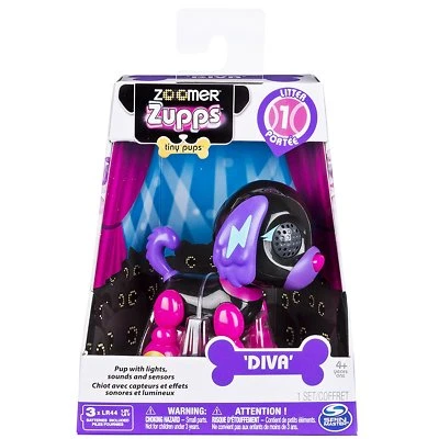 Zoomer Zupps DIVA 6033742 cane cagnolino SPIN MASTER -nuovo-Italia - Immagine 1 di 4