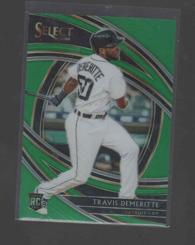 TRAVIS DEMERITTE 2020 PANINI SELECT  GREEN PRIZMS ROOKIE CARD #160 /5 - Image 1 of 1