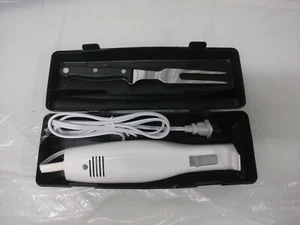 Hamilton Beach Electric Knife Model 74255 w/ Blades Carving Fork Storage Case - Picture 1 of 9