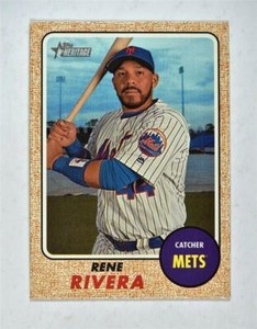 2017 Topps Heritage Base #682 Rene Rivera