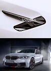 For 18+ BMW M5 F90 Genuine Real Carbon Wing Side Vent Fender Air Flow Trim Cover