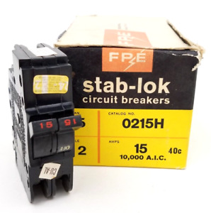 NC215 0215H FPE 15 Amp Circuit Breaker *NEXT DAY OPTION* NEW
