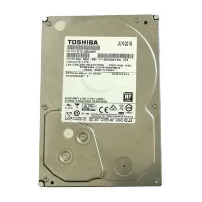 Toshiba 2TB DT01ABA200V 5700RPM 32MB SATA3 3.5" Desktop Hard Disk Drive - Image 1 of 3