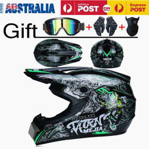 Full Face Mountain Bike Helmet Cycling Motorcycle Skating Protective Helmet Kits